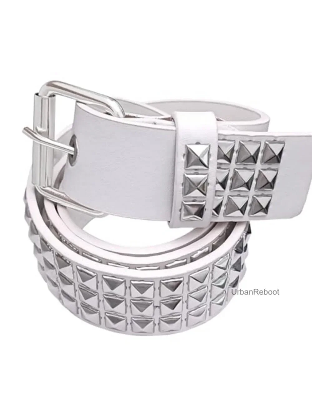 Punk Studded Belt Y2K Goth Rivet Belt for Women Men